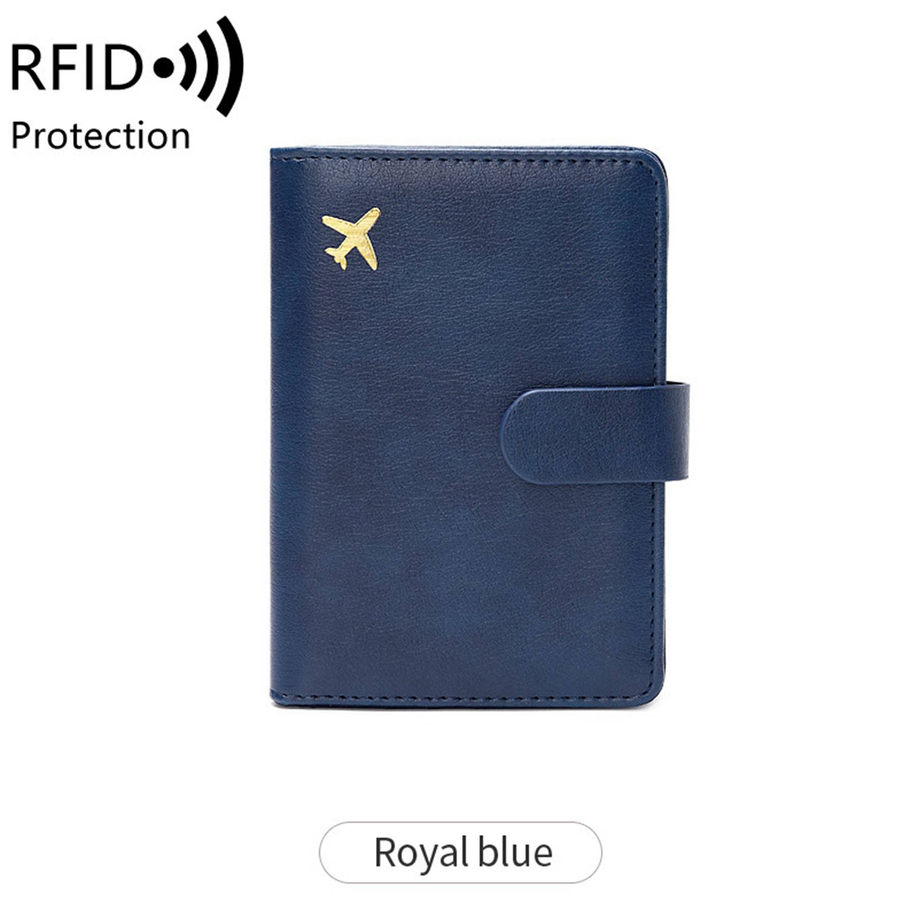 PU Leather RFID Passport/Card Wallet With Arita holder 6
