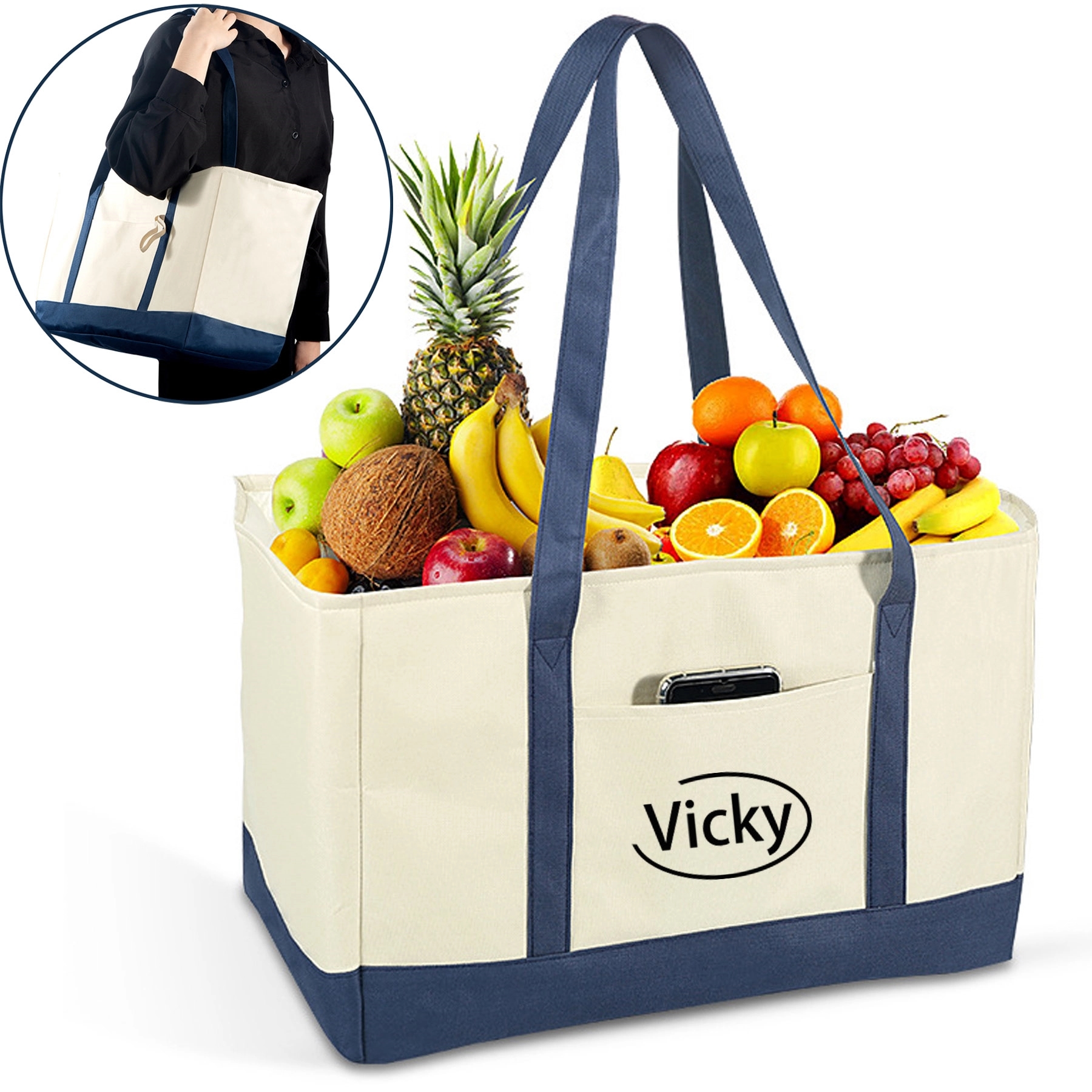 Insulated Large Capacity Picnic Bag 6