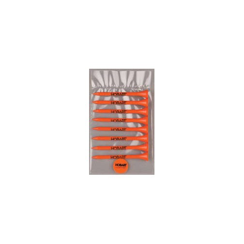 Value Poly Bag Pack w/ Eight 2 3/4" Tees & 1 Marker 1