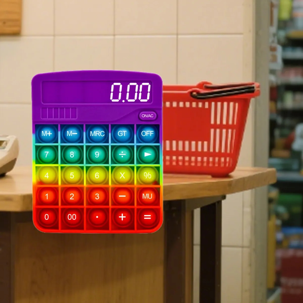 Calculator Design Fidget Pop Bubble Sensory Toy 3