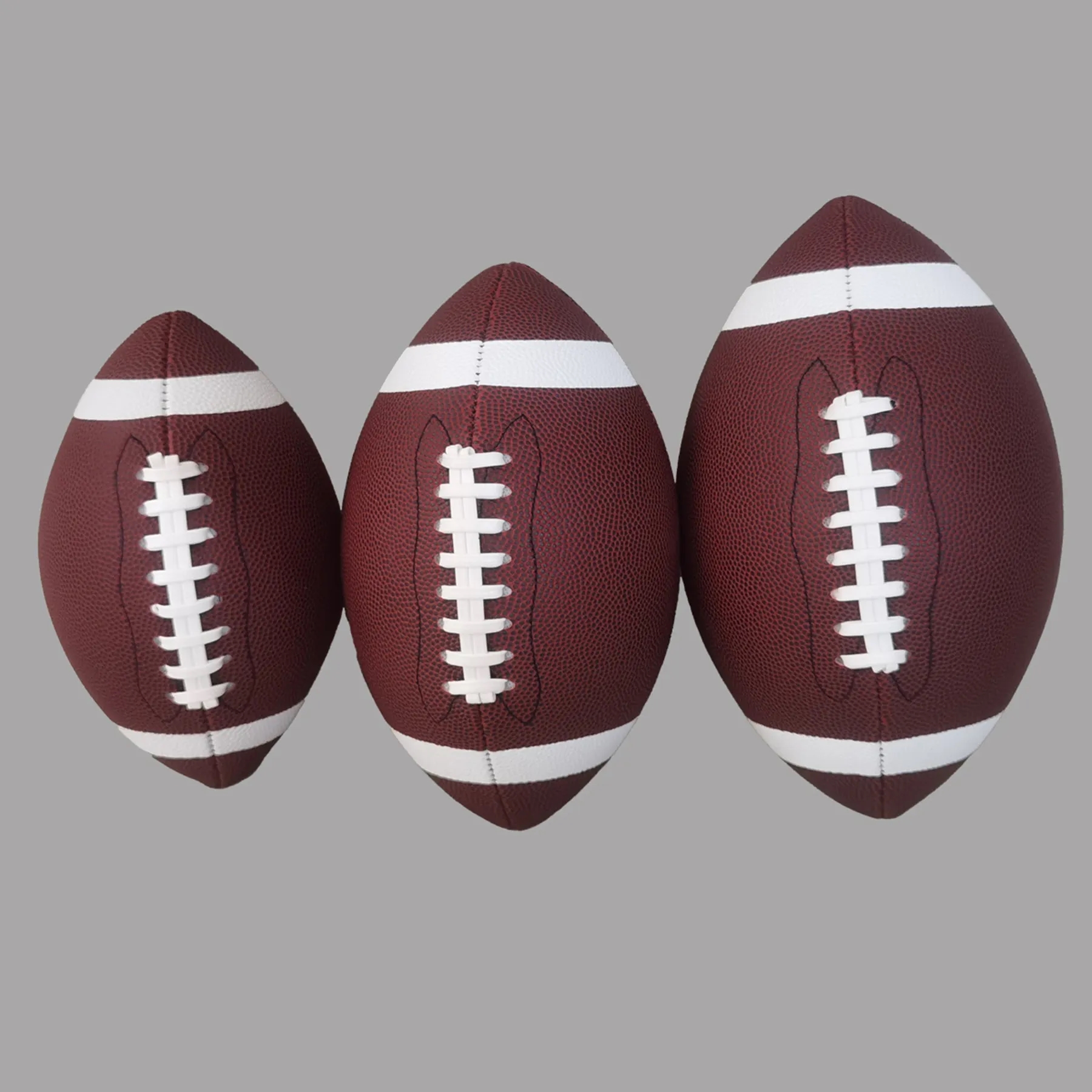#6 Official Size Inflatable Rugby Football 5