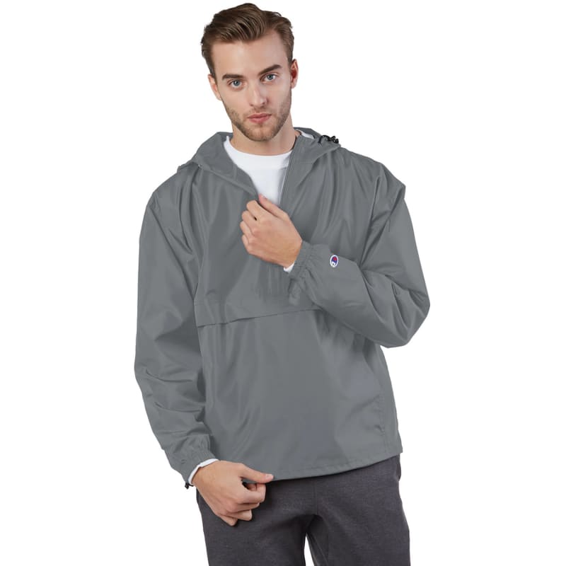 Champion Adult Packable Anorak 1/4 Zip Jacket 20