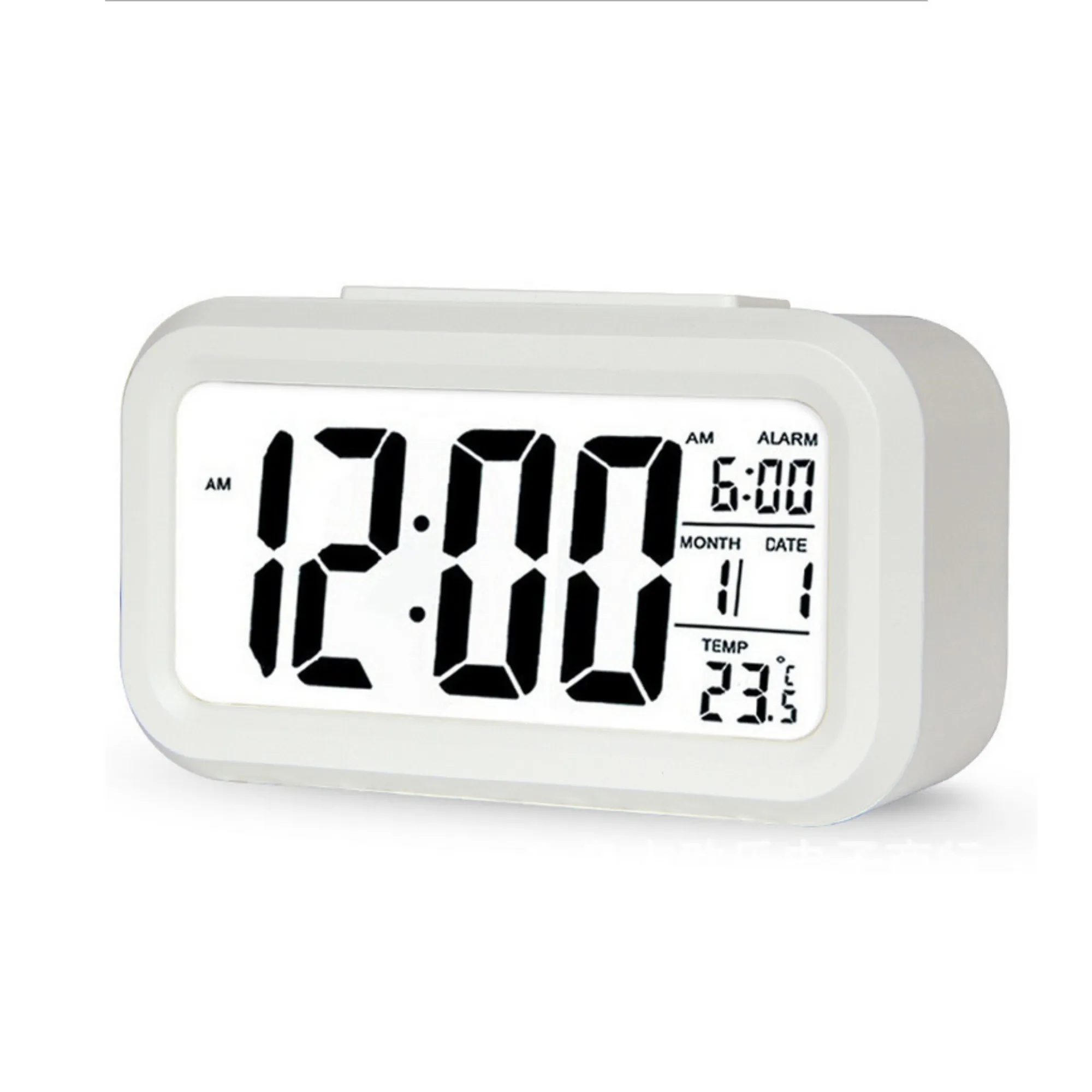 Multi - Color Alarm Clock, Date Temp, Bedroom Promo 4