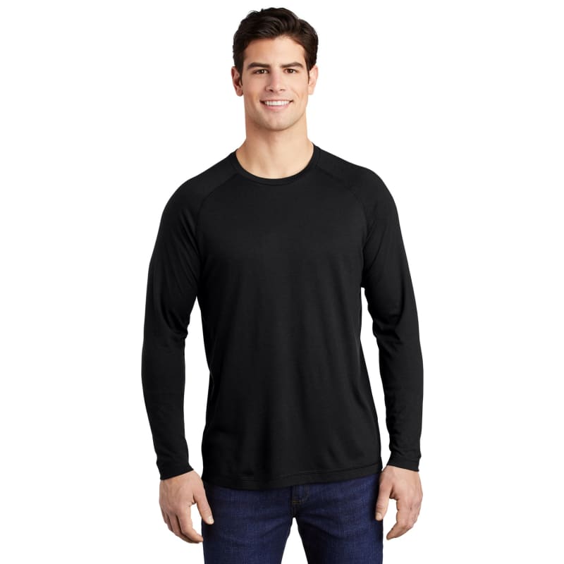 Sport-Tek PosiCharge Long Sleeve Tri-Blend Wicking Raglan Tee 9