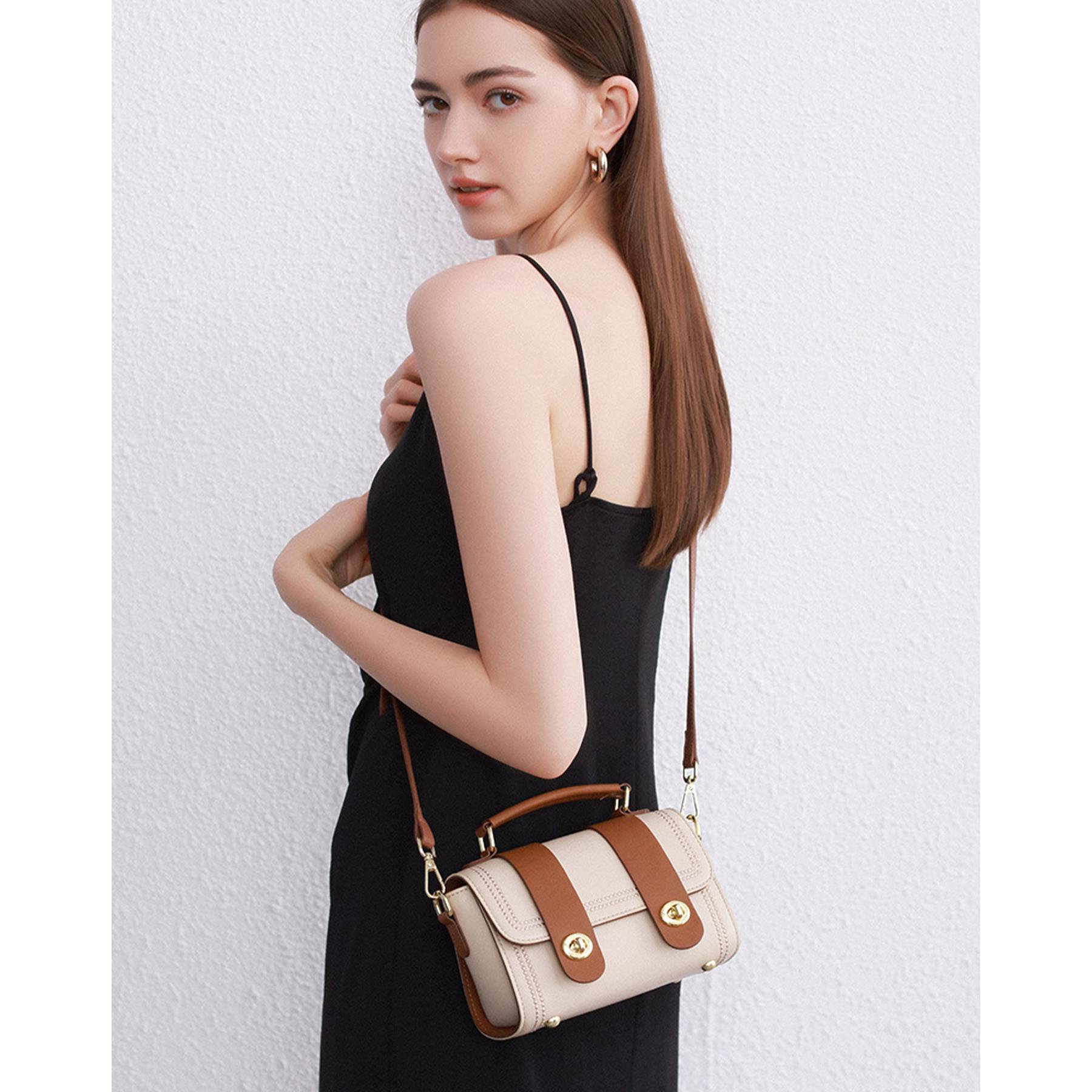 Genuine Leather Carry shoulder cross-body bag 6