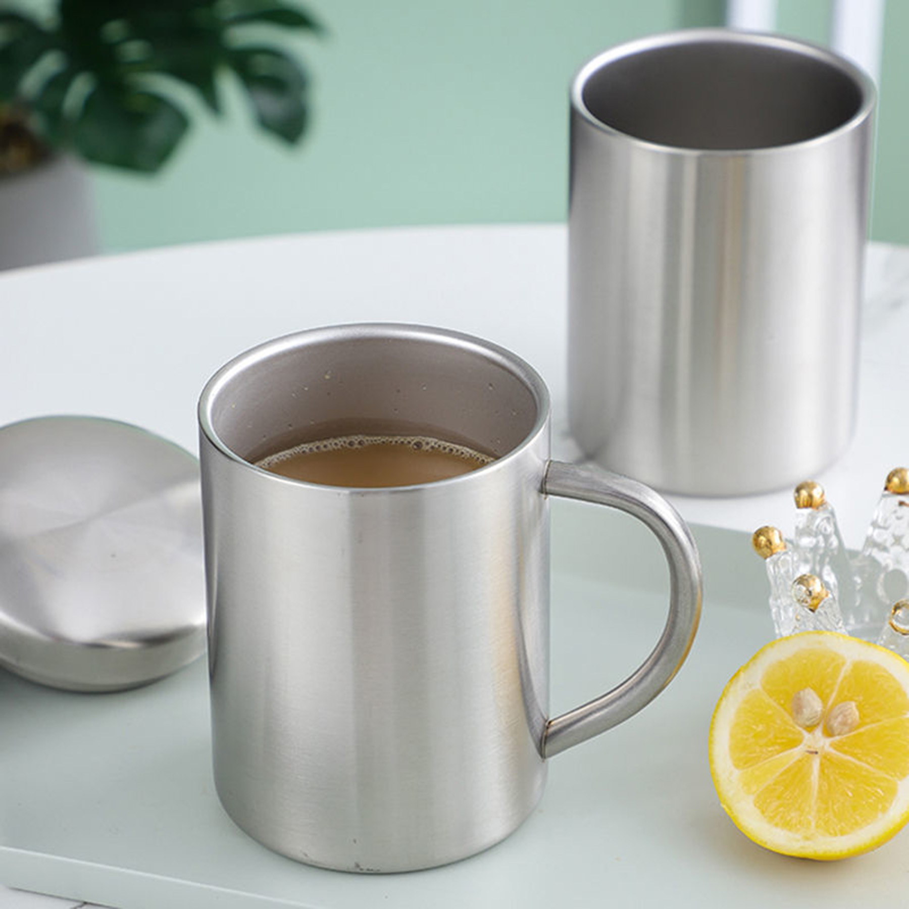 Stainless Steel Coffee Mug 2