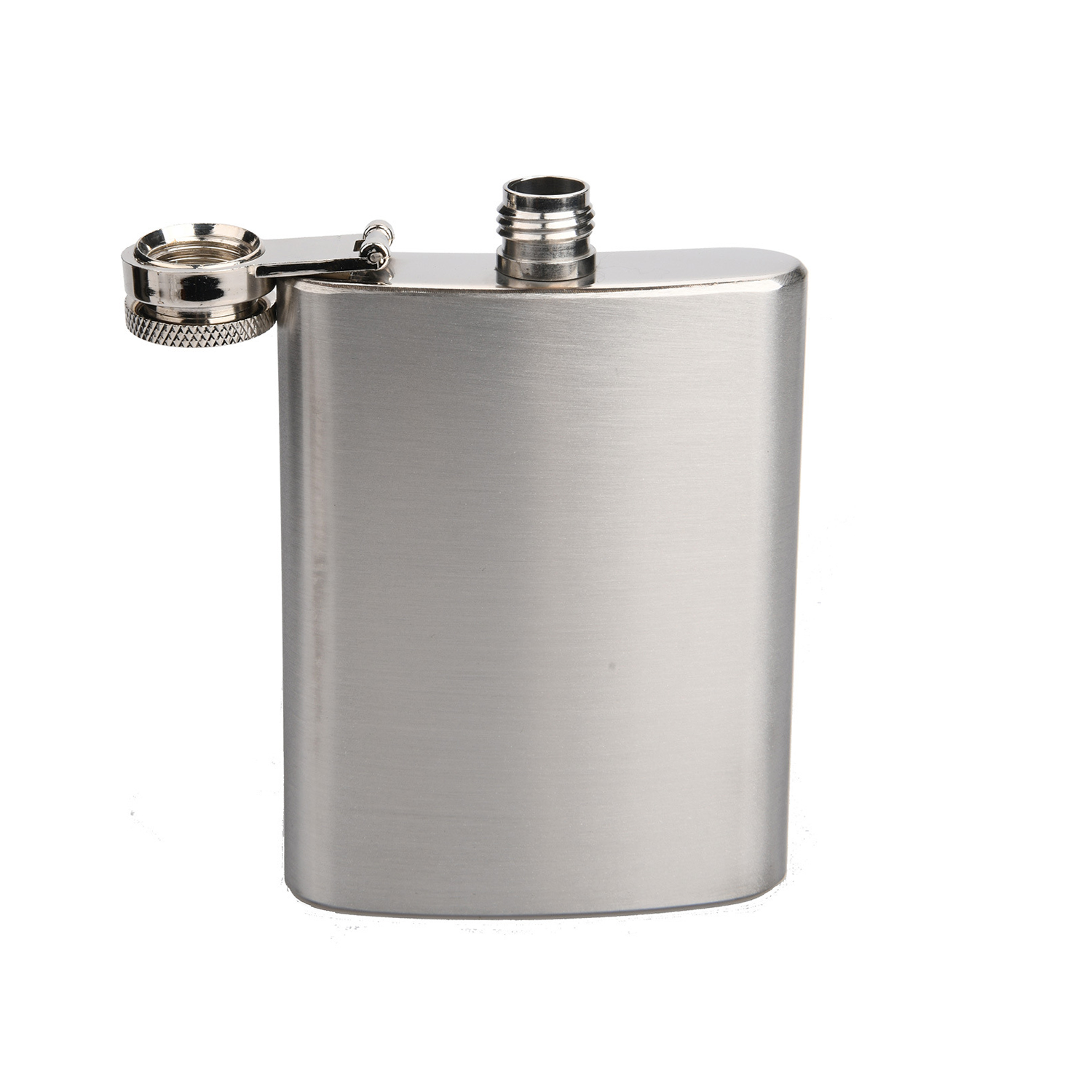 3.5 oz Camping Stainless Steel Wine Flask, custom water bottle with logo imprint 3