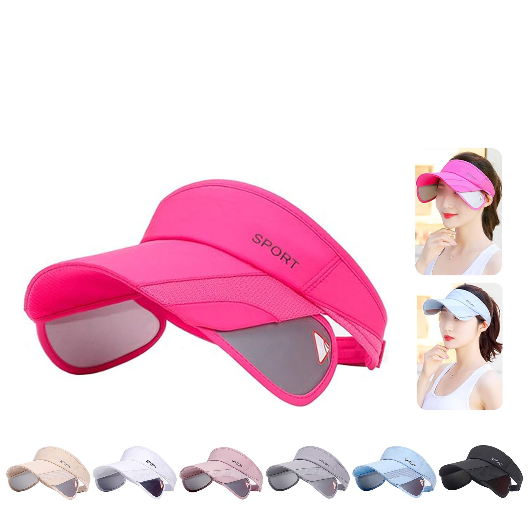 Adjustable Sun Visor Hat