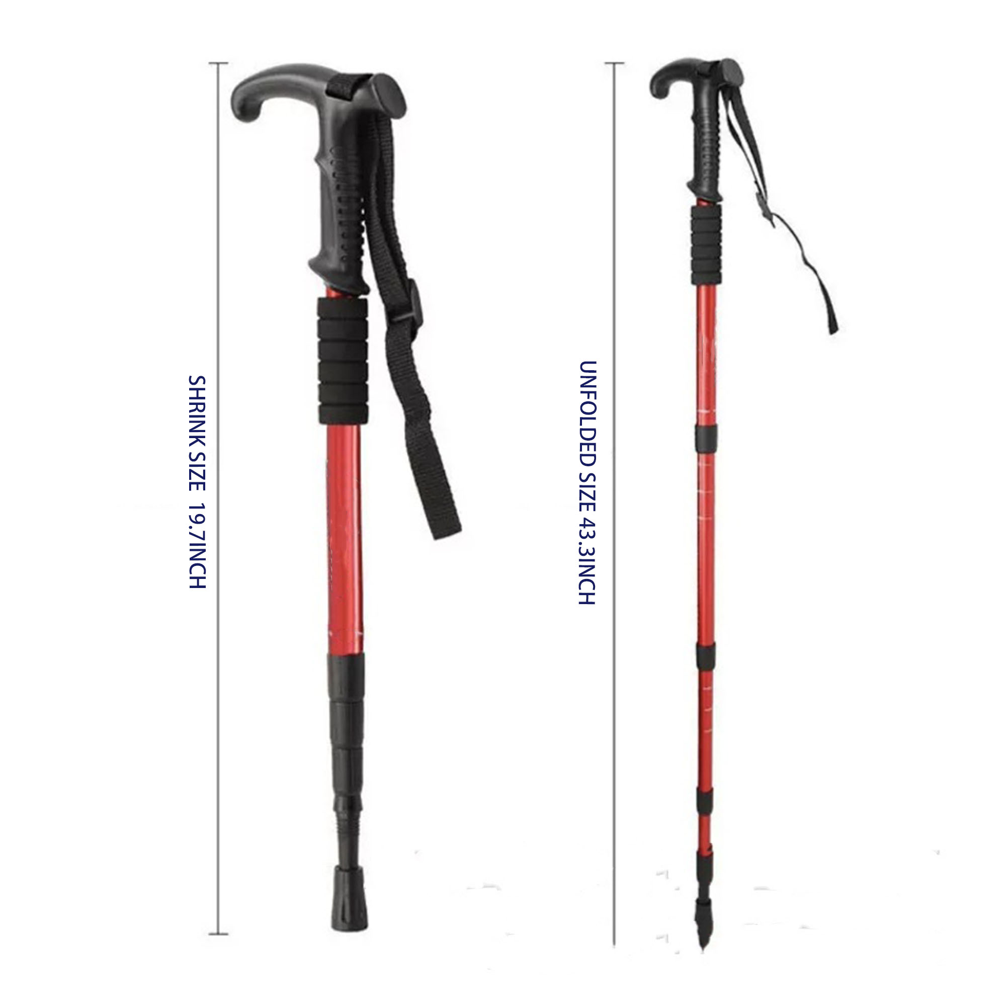 Outdoor Telescopic Alpenstock 6