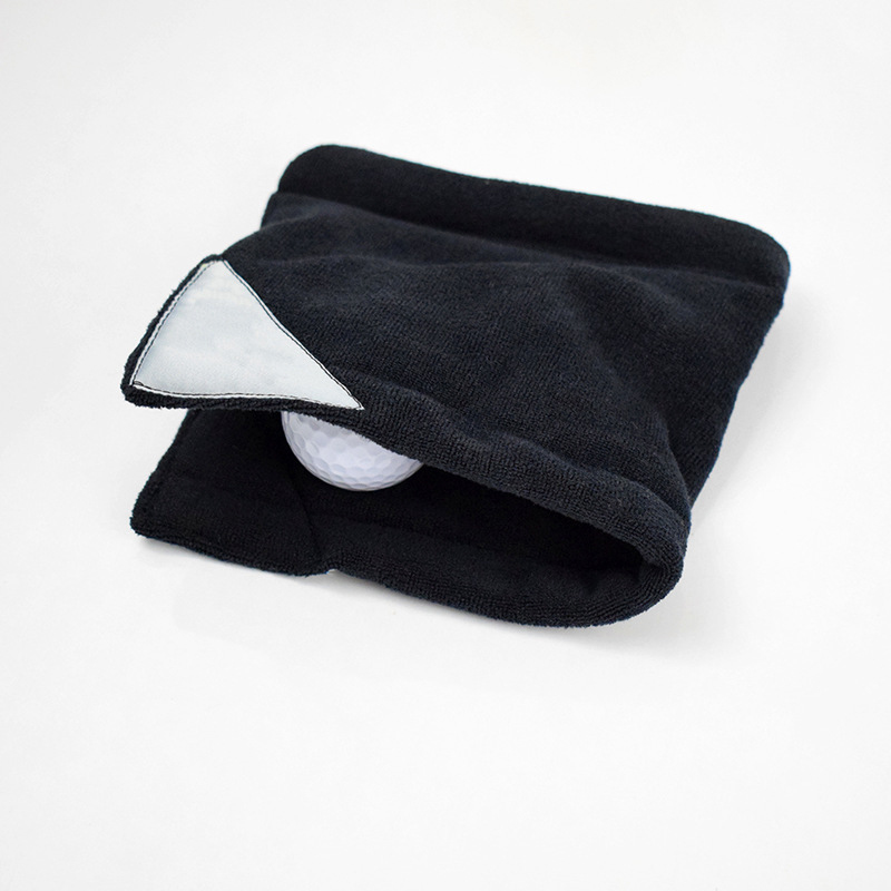 Golf Amphibian Wet/Dry Golf Ball Towel---4" x 4" 2