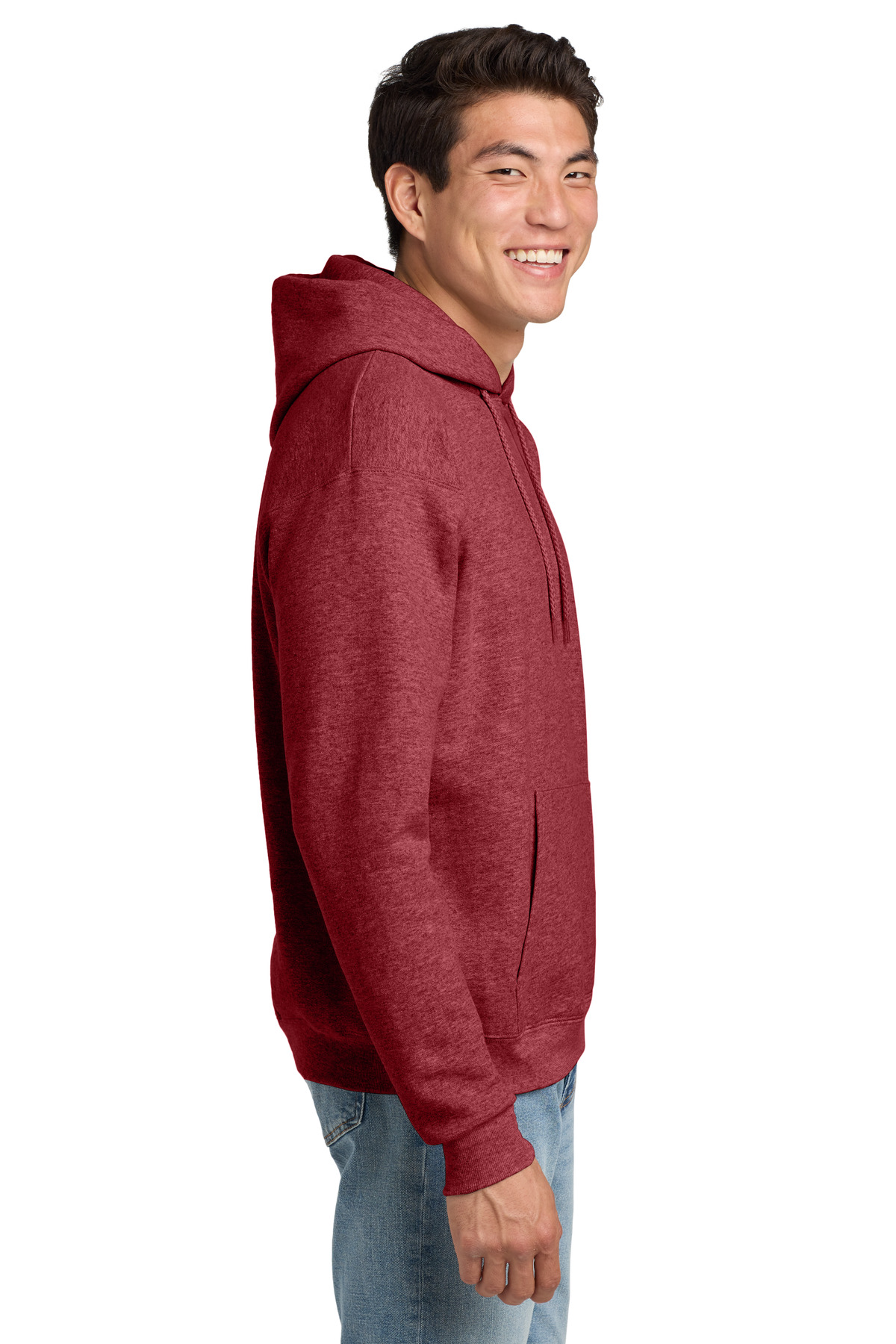 Hanes® EcoSmart Pullover Hooded Sweatshirt 3