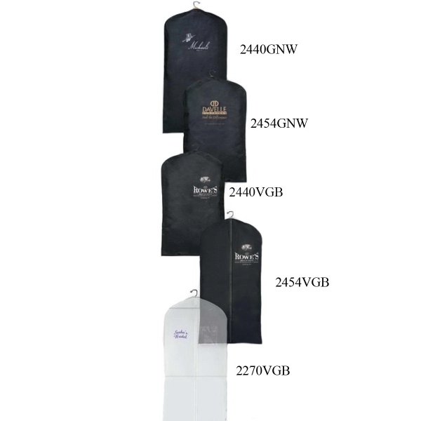 Domestic Bag, Polyethylene/Vinyl Look Garment Bag 2