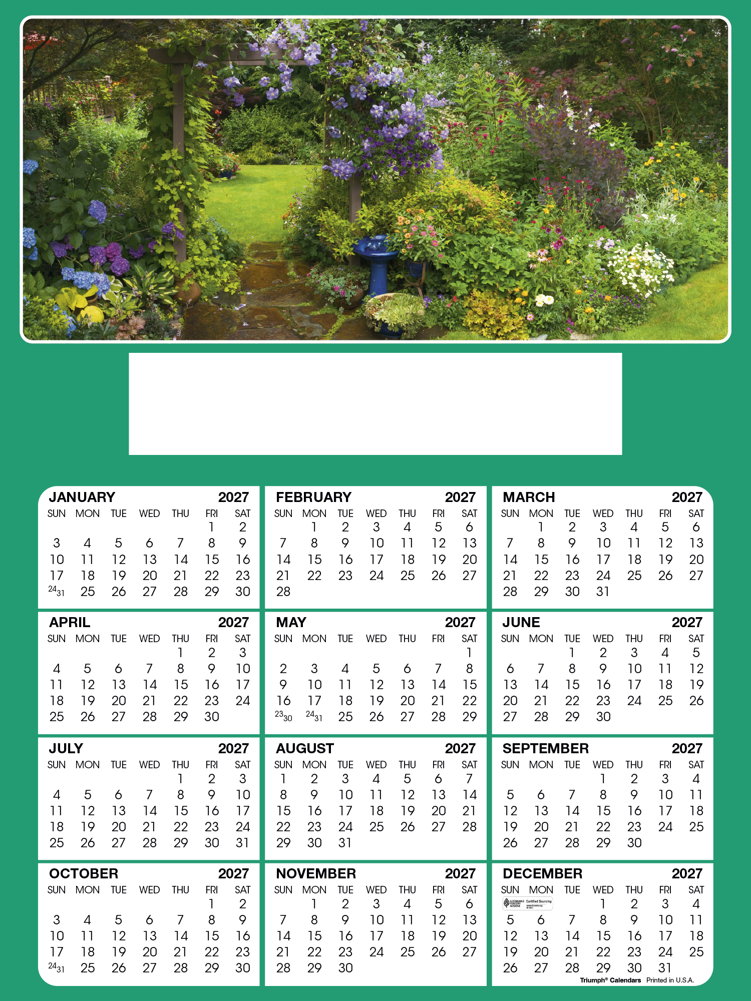 Skinner & Kennedy® Display-A-Year 72