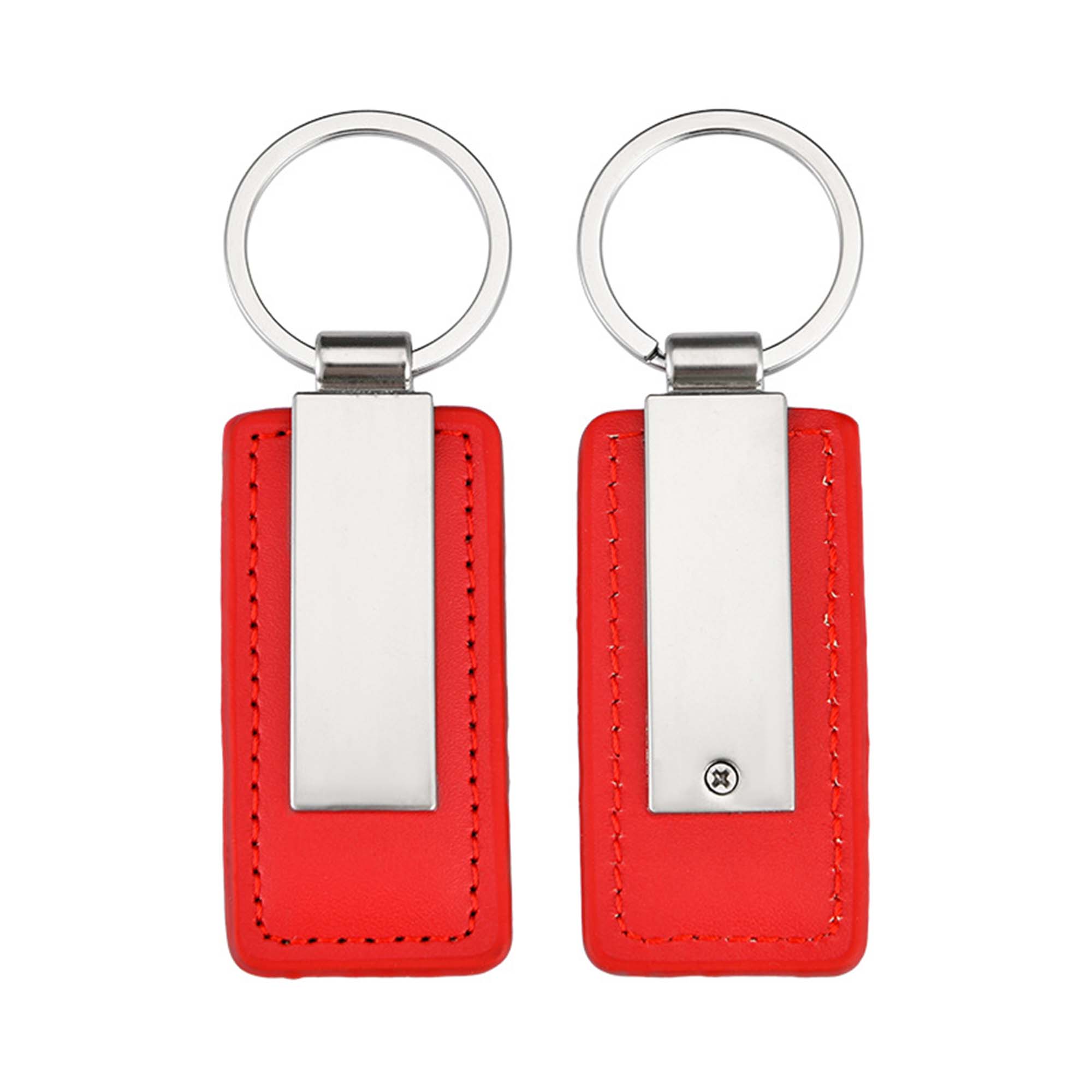 MOQ 50 PU Leather Keychain Pendant 2