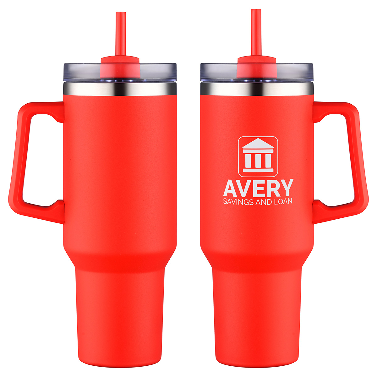 Genoa 40 oz Vacuum Insulated Travel Mug with Straw 16