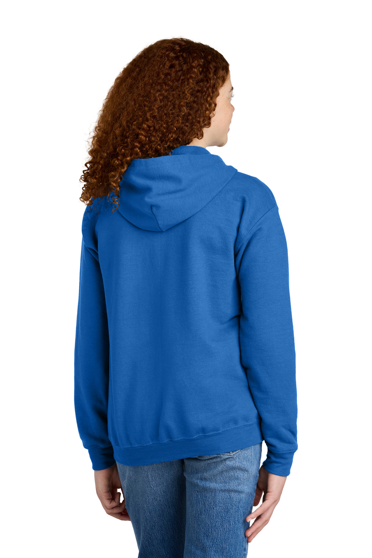 Gildan Youth Heavy Blend Full-Zip Hooded Sweatshirt. 18600B 19