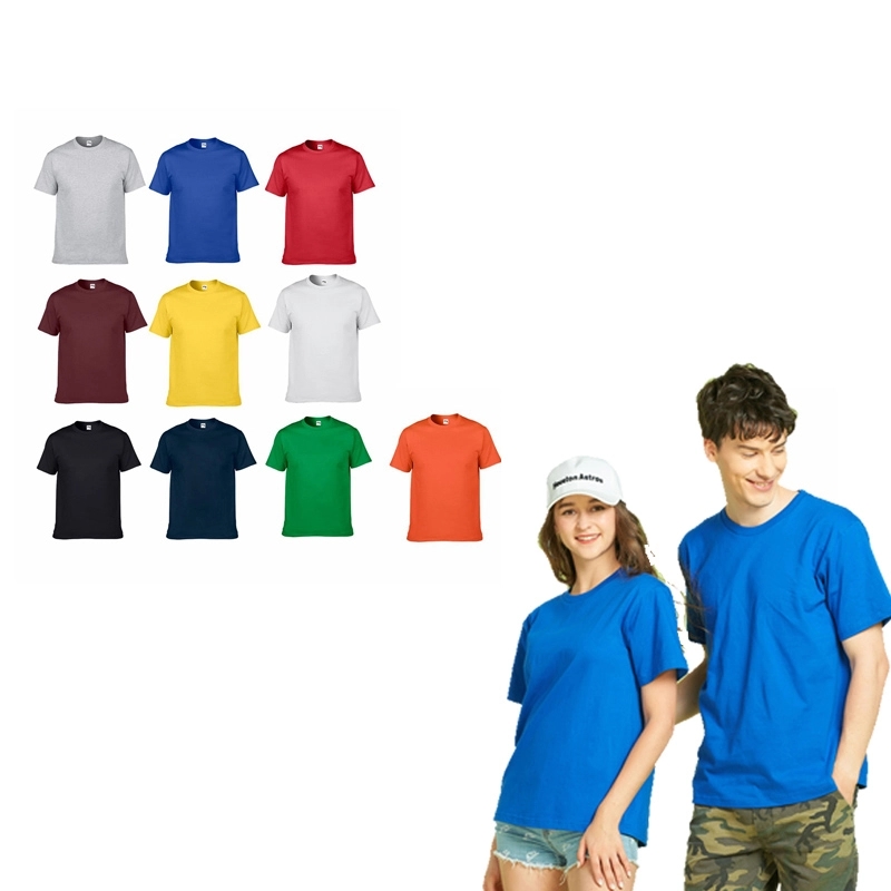 Unisex Adult Round Neck Short Sleeve Tee Shirt 4