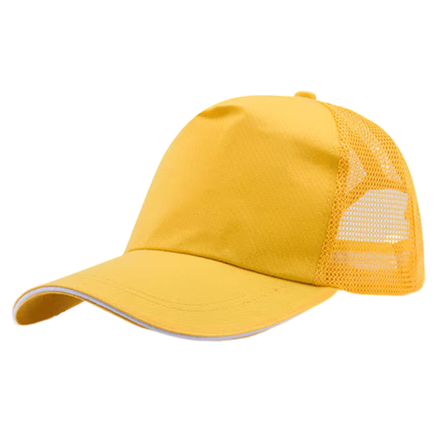 5 Panel Cotton Mesh Baseball Cap 6