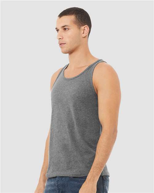 Unisex Heather CVC Tank - 3480CVC 4