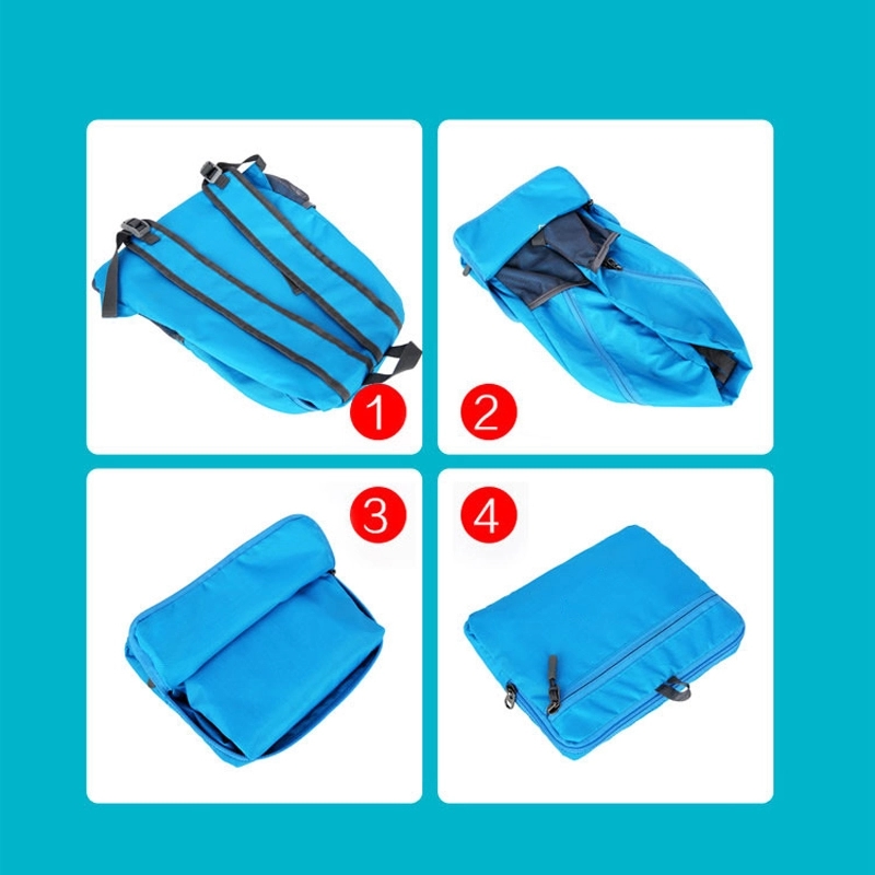 Custom Lightweight Daypack Foldable Backpack for Travel 4