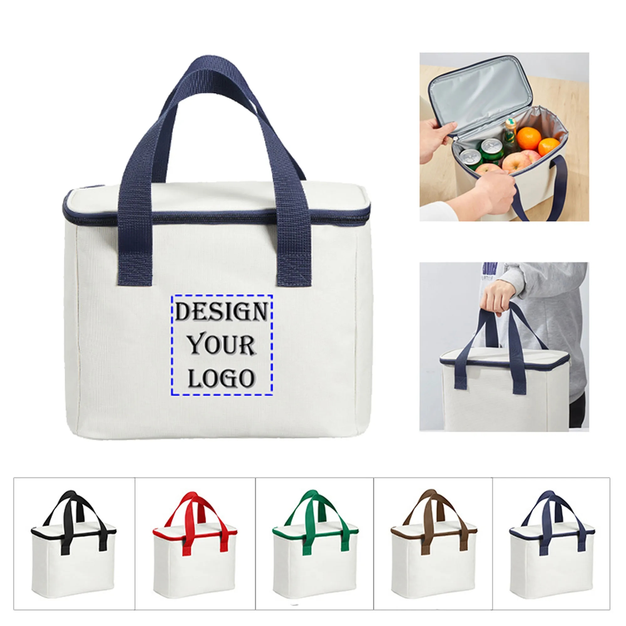 Handheld 34oz Insulated Cooler 4