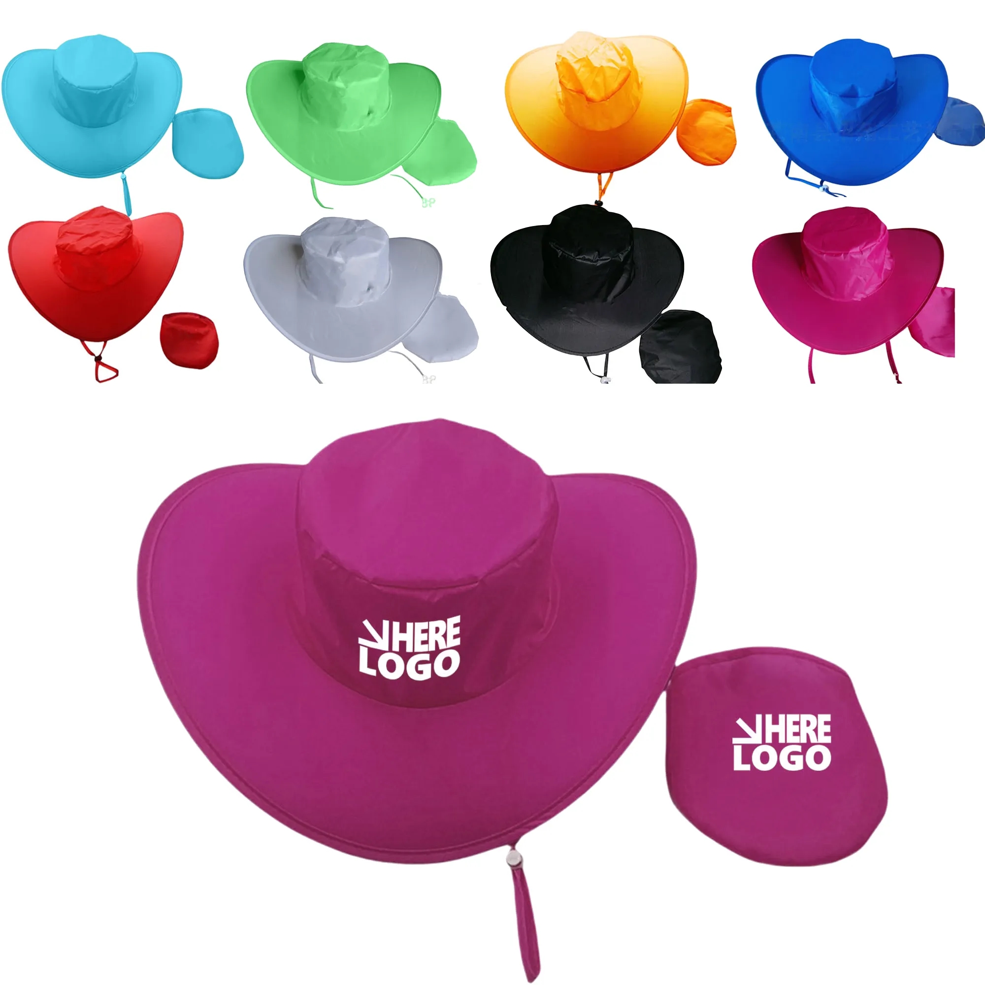 Foldable Polyester Sun Hat 2