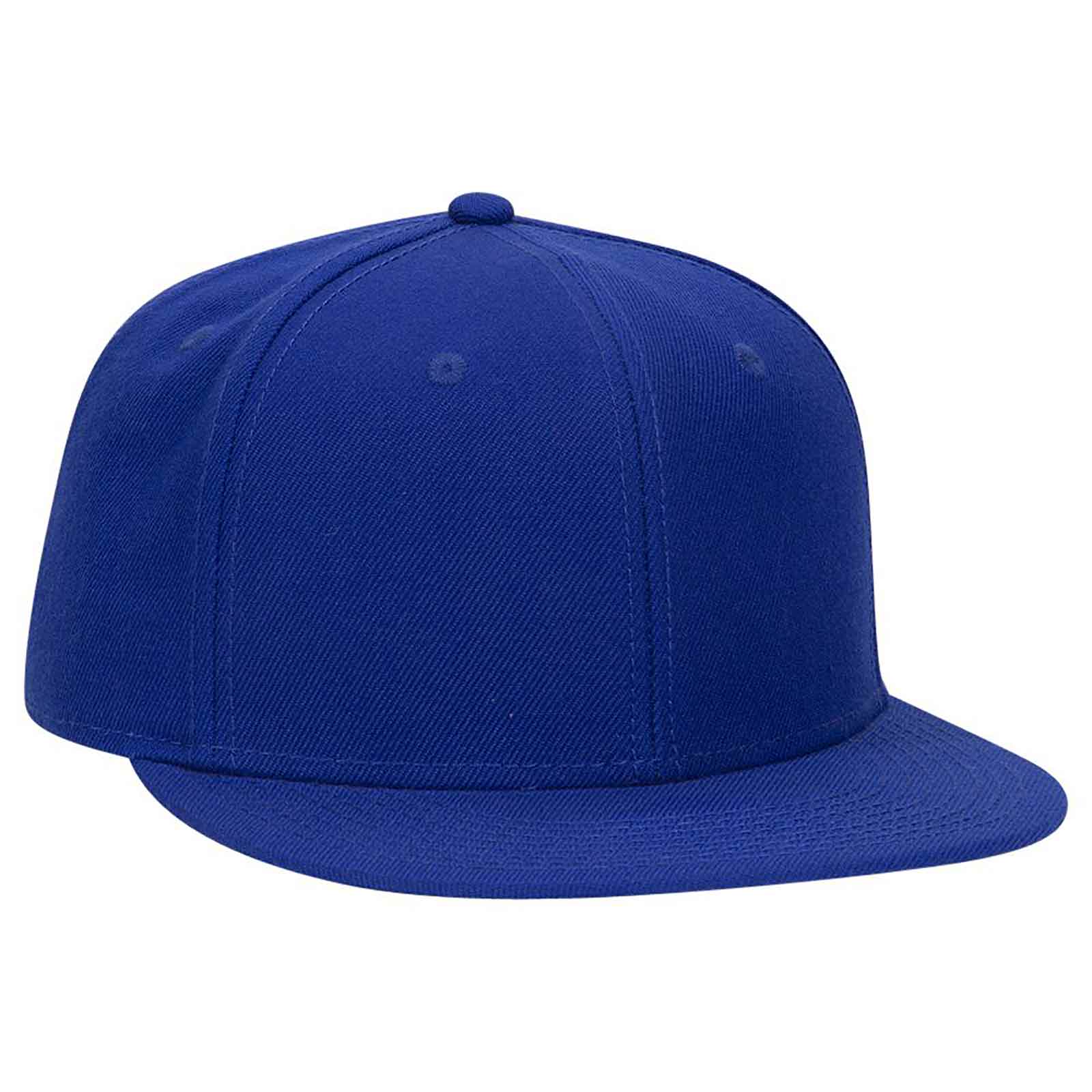 OTTO CAP® OTTO FIT® 6 Panel Pro Profile Flat Visor Baseball Cap 22