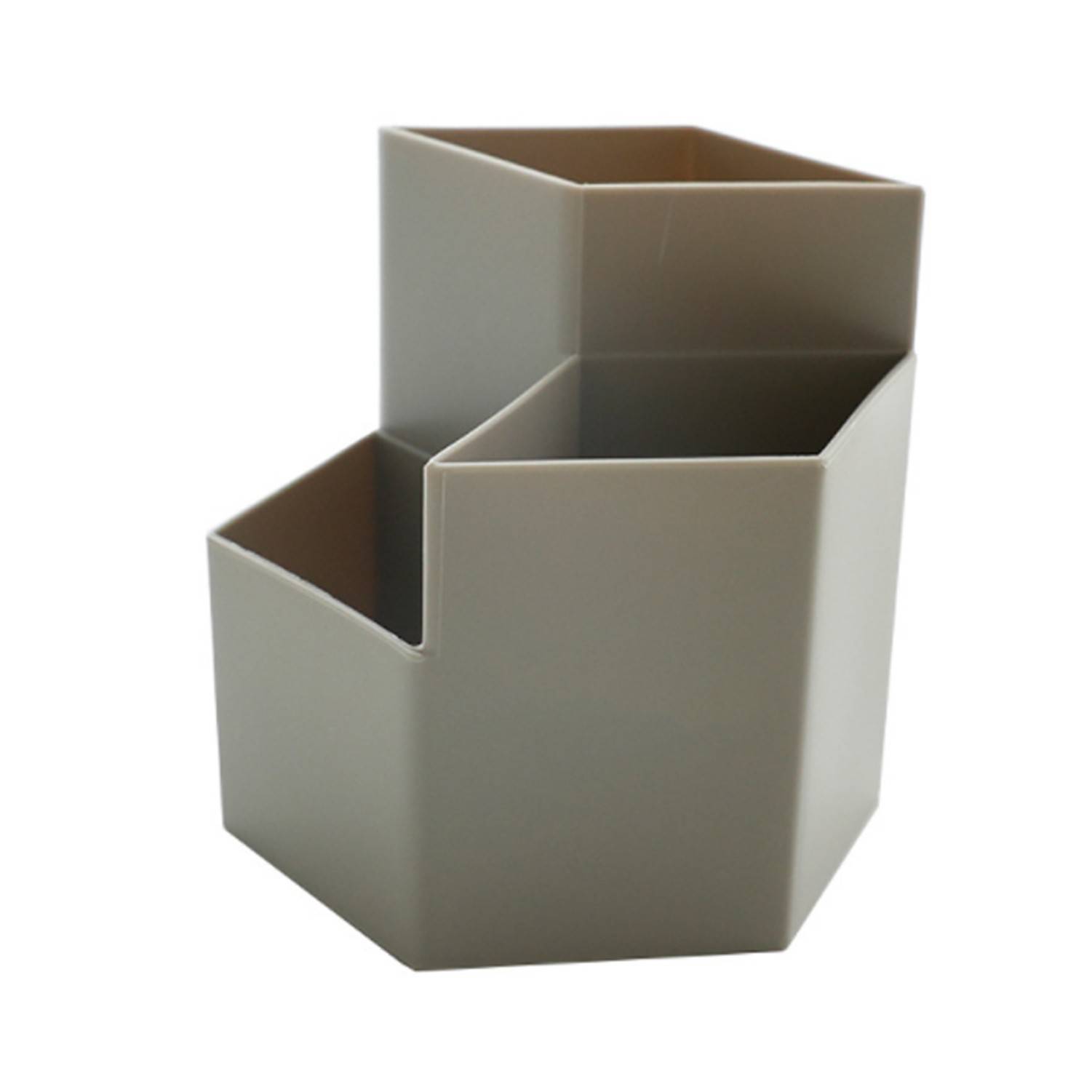 Plastic Multifunctional Hexagonal Pen Holder 3