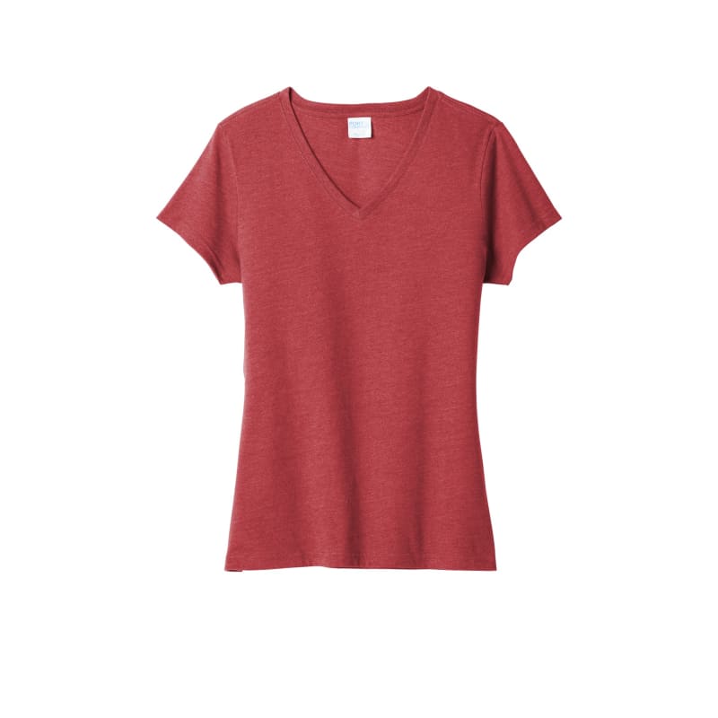 Port & Company Women's Fan Favorite Blend V-Neck Tee. 65