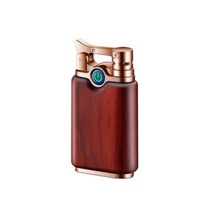 Elegant Wooden Dual Electric Arc Lighter 18