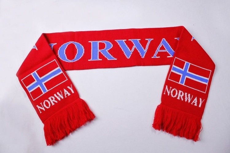 Custom Knitted Soccer Scarf 2