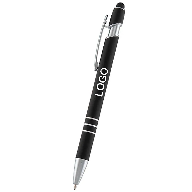 Custom Stylus Triple Soft-Tech Click Pen 3
