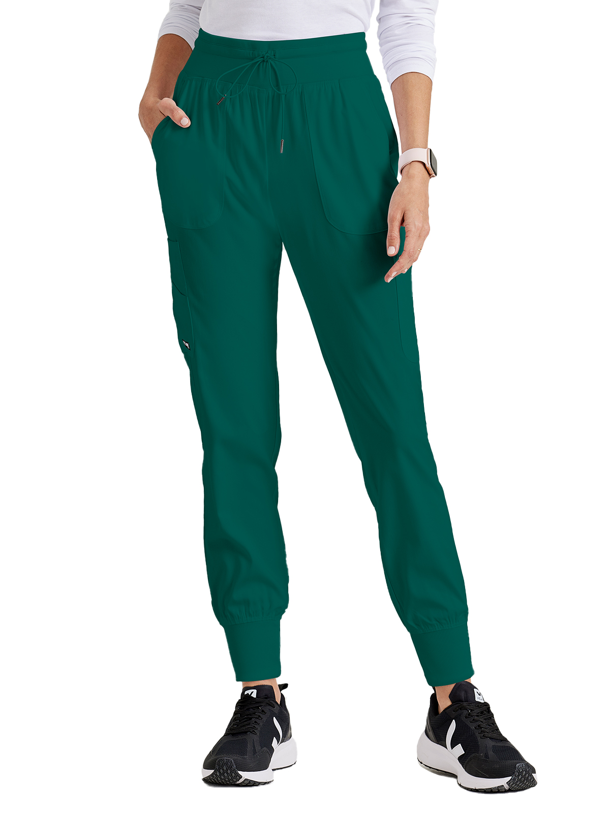 Grey's Anatomy Spandex Stretch - Women's Seven-Pocket Carly Jogger Scrub Pant 1