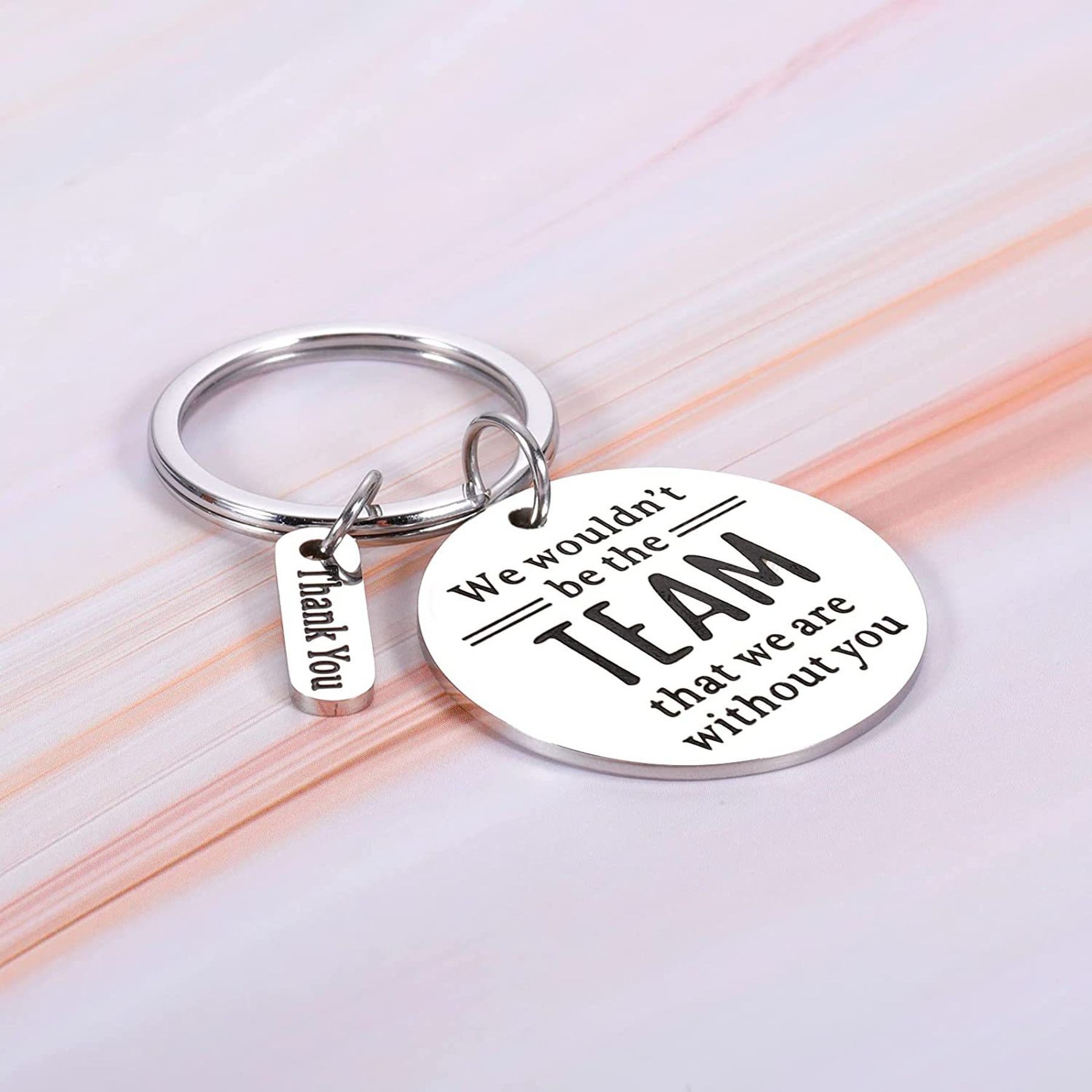 Team Encouragement Promotional Gifts Showoff Metal Keychain 3