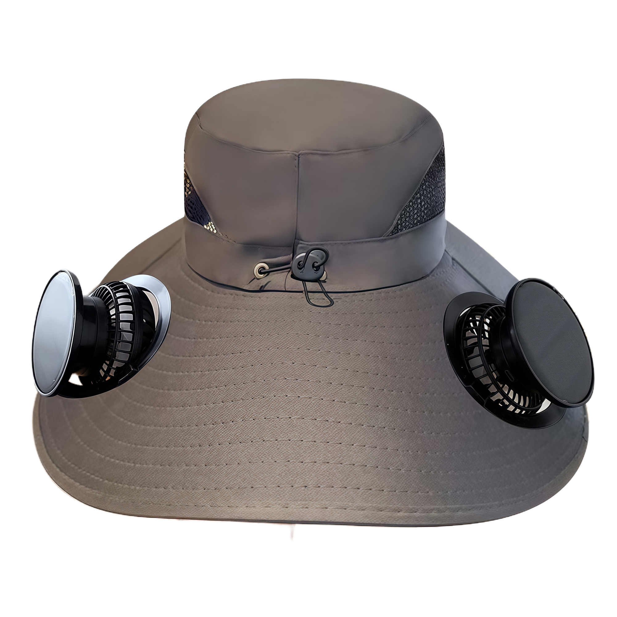 Summer Wide Brim Electric Sun Hat with Solar Fan 6