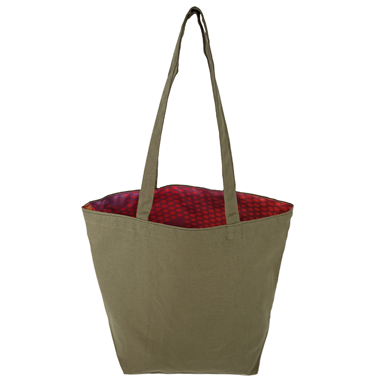 Reversible Colored Cotton Tote 7