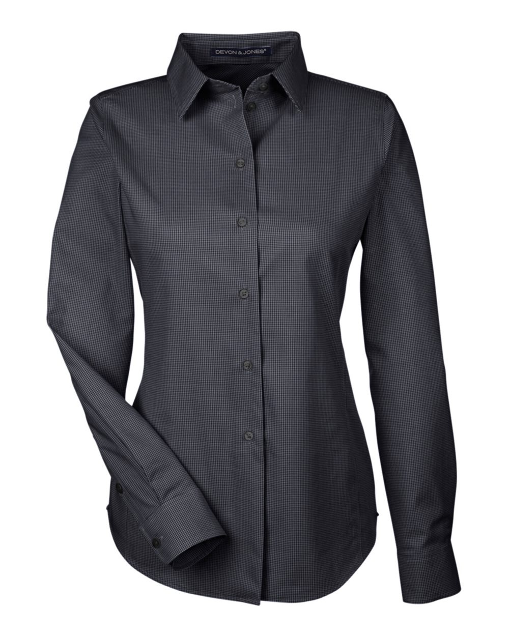 Women's Crown Collection® Royal Dobby Woven Dress Shirt - DG532W 3