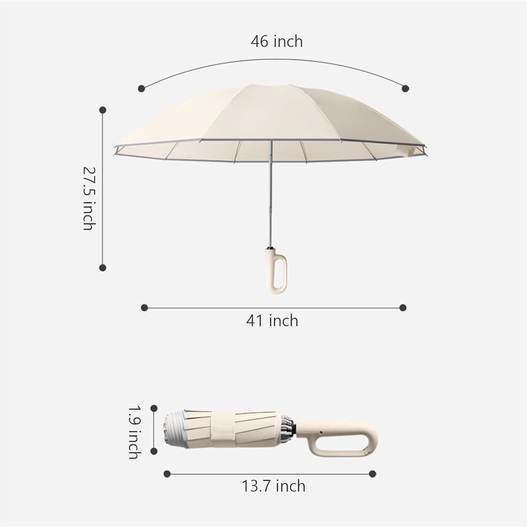 Portable Automatic Clasp Umbrella 2