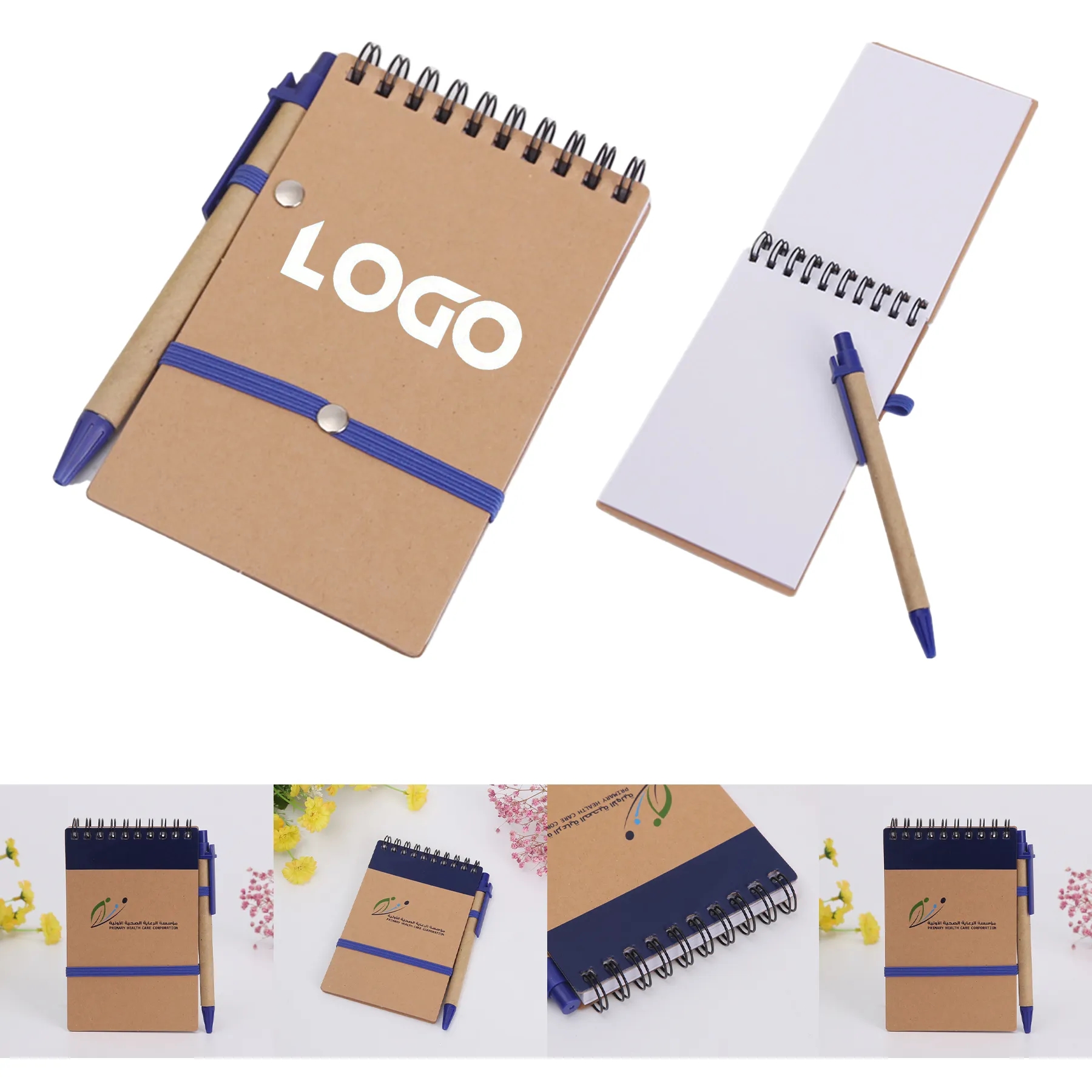 Recyclable Spiral Small Notebooks 2