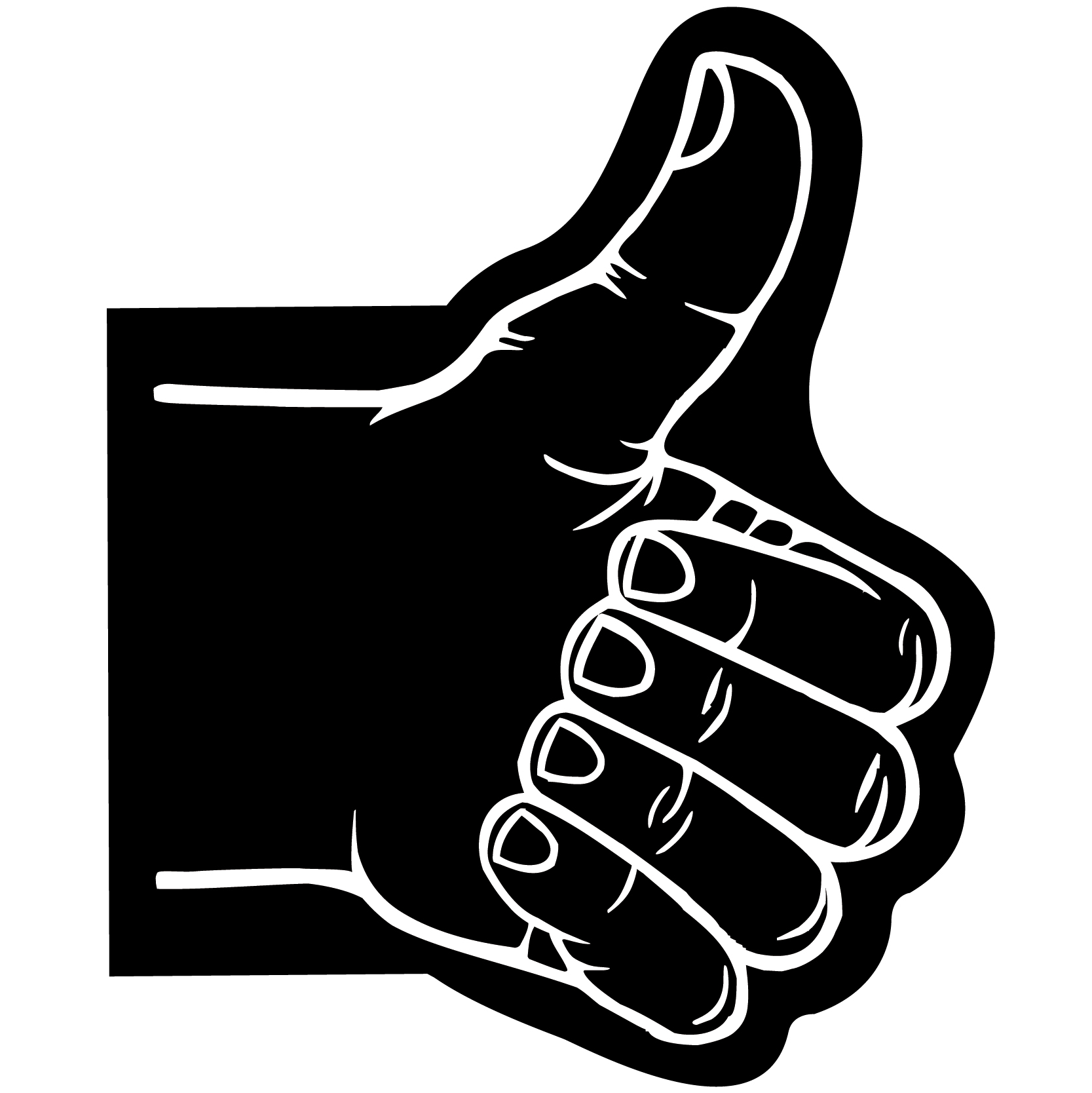 Giant Thumbs Up Hand 27
