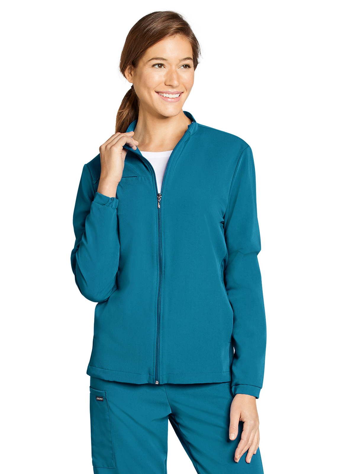 Jockey - Unisex 3-Pocket Zip Front Jacket 14