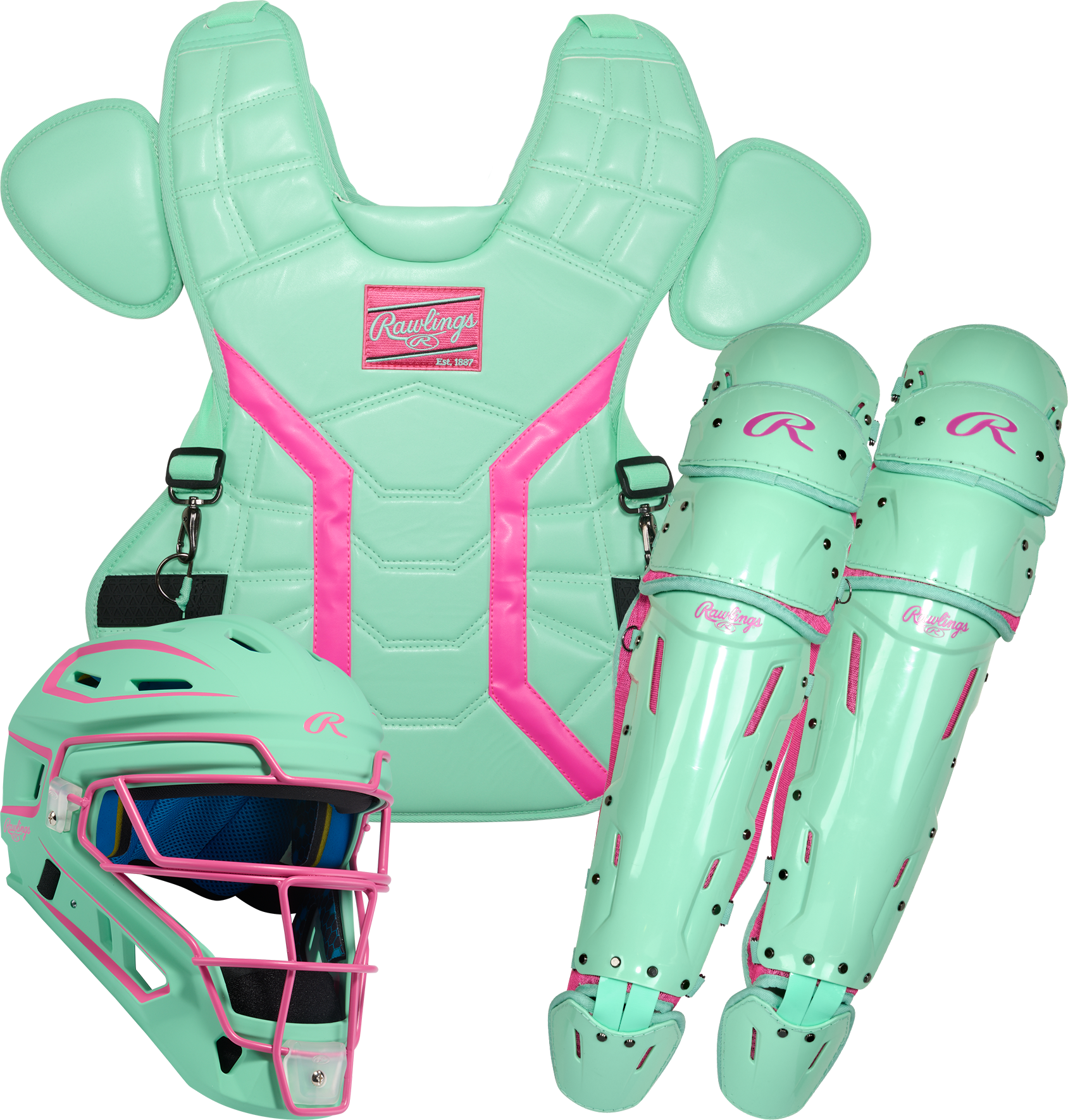 Rawlings Mach Pro Series Catcher's Gear Set | Adult & Intermediate 7