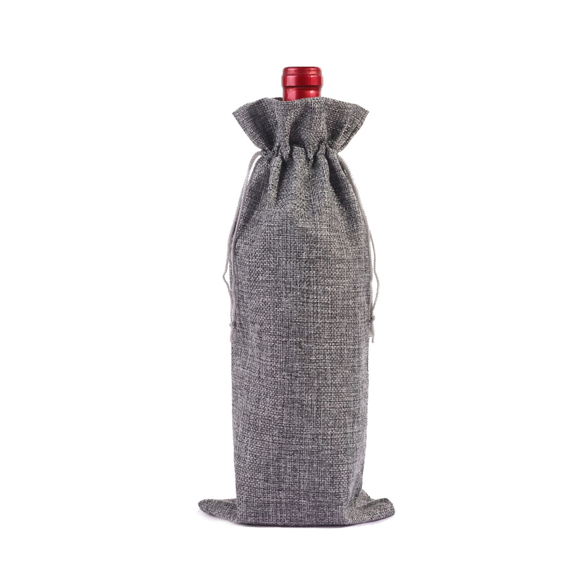 Reusable Wine Gift Bags with Drawstrings 7