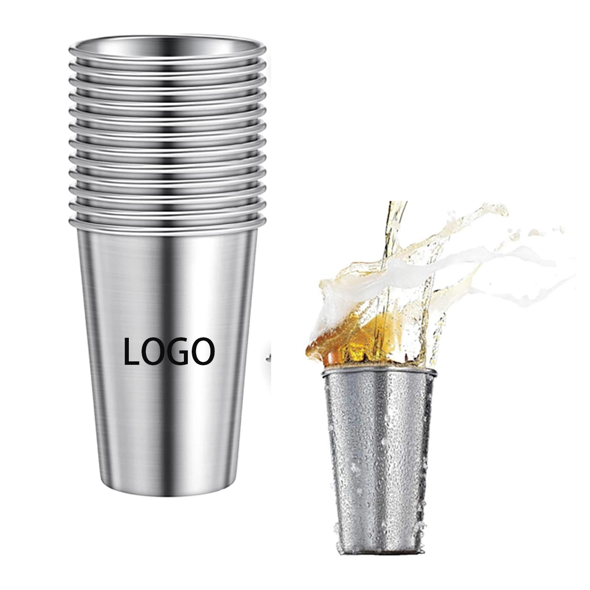 16Oz Stainless Steel Cups 4