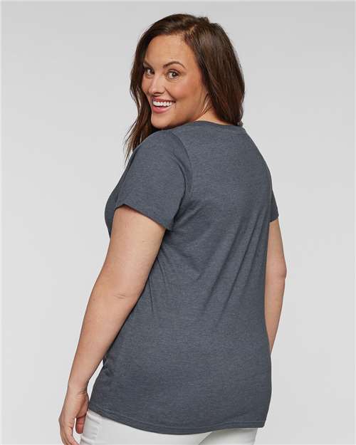 Women's Curvy Collection Fine Jersey Tee - 3816 179