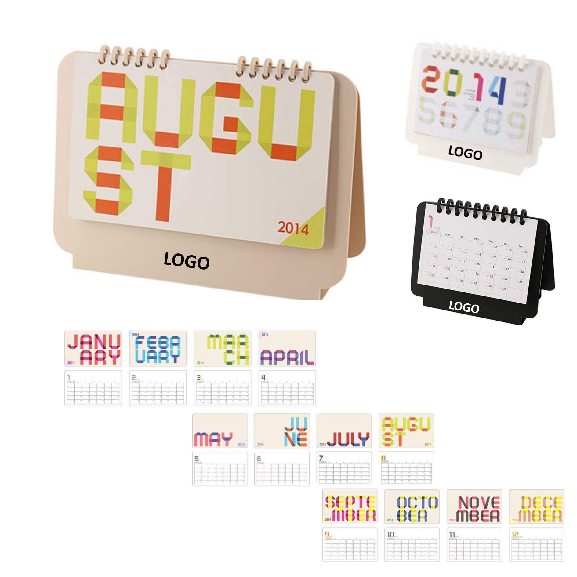 Custom Office Use Desktop Calendar 1
