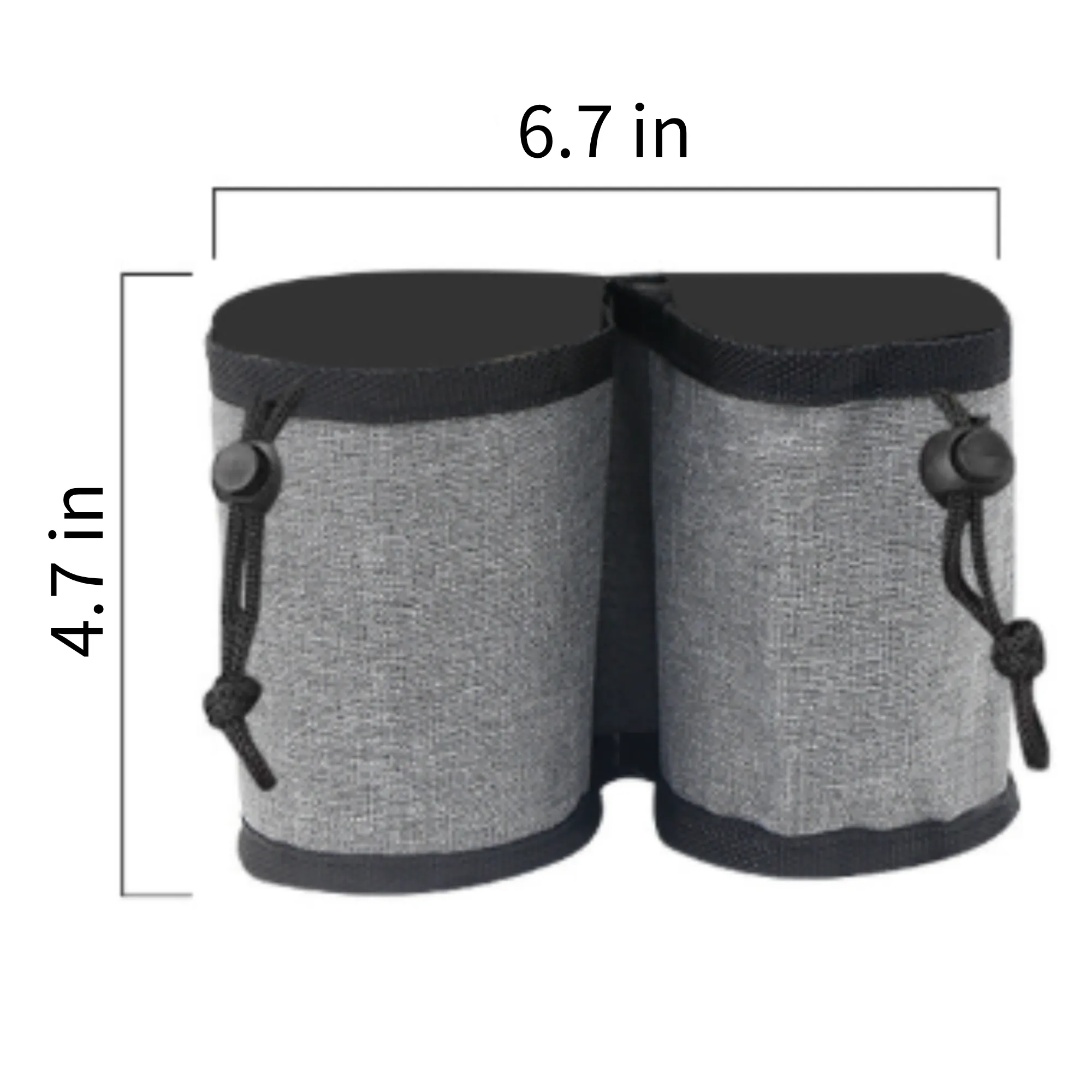 Luggage Cup Holder Convenient Dual Pocket Design For Travel 2