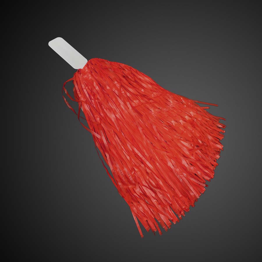 Orange 16" Plastic Pom Pom 3