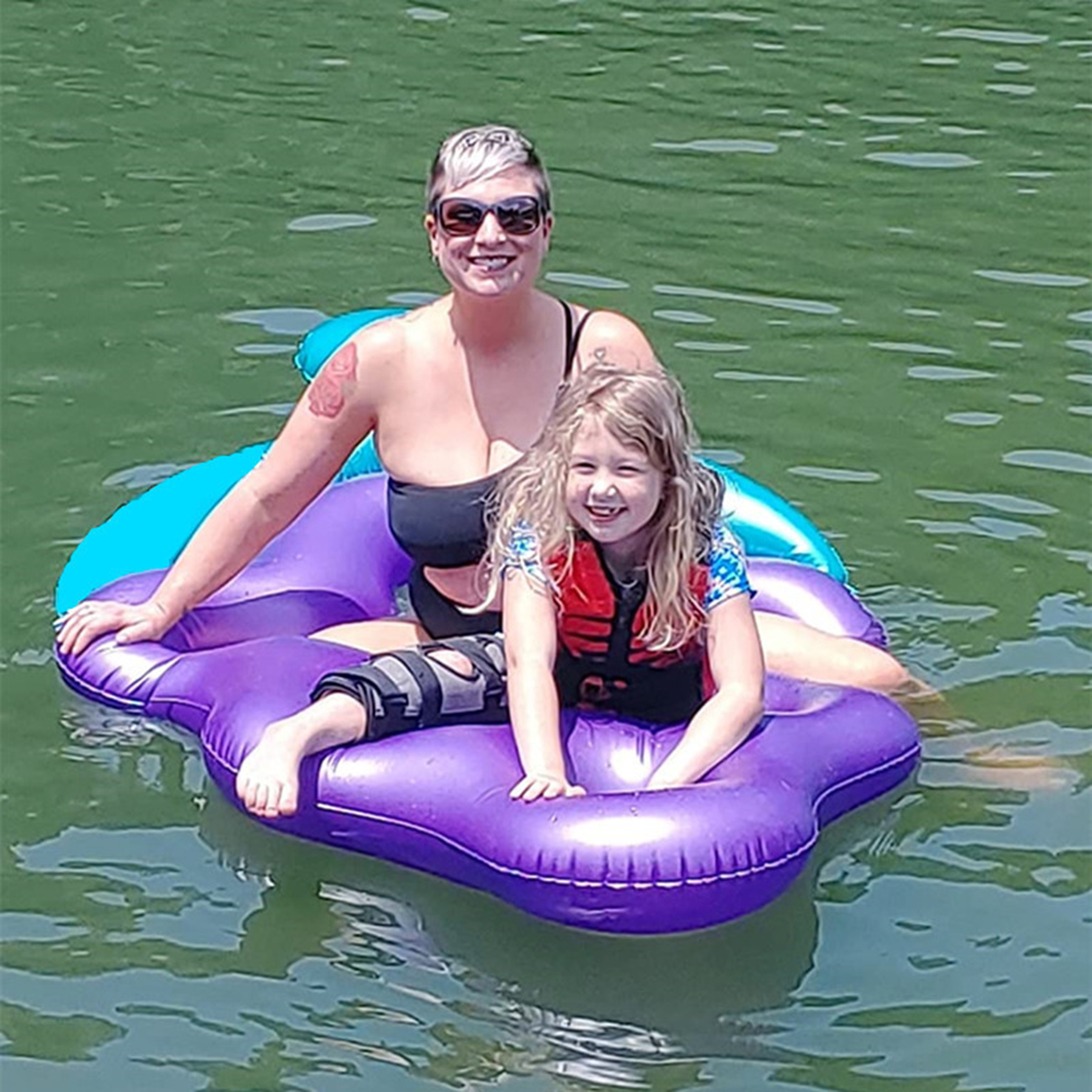 Pvc Pool Float Lounge Floating Mat For Summer Parties 3