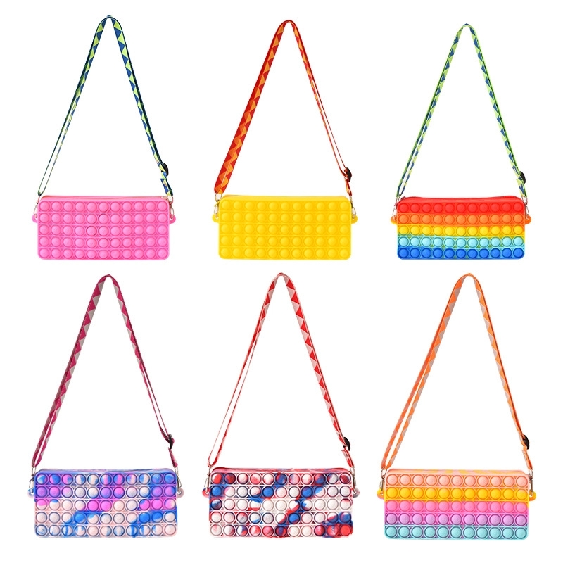 Rainbow Clouds Pop Shoulder Bag 4